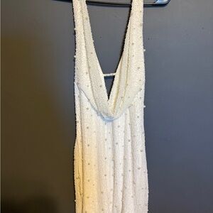 Embellished Mini Dress